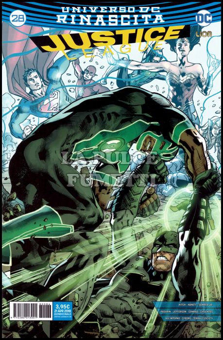 JUSTICE LEAGUE #    86 - JUSTICE LEAGUE 28 - RINASCITA